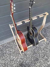Load image into Gallery viewer, Guitar Rack for 5 Acoustic Guitars - 15cm gaps