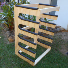 Load image into Gallery viewer, Horizontal 6 Surfboard rack (12cm slots)