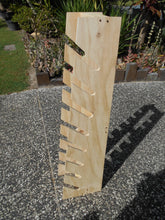 Load image into Gallery viewer, Skateboard Rack for 8 decks - 4 different finishes