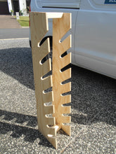 Load image into Gallery viewer, Skateboard Rack for 8 decks - 4 different finishes